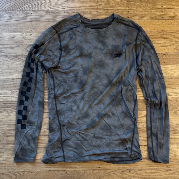 Smartwool x Vans Men's Tie-Dye Long Sleeve Shirt (size: s) - Picture 1 of 6